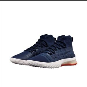 Men’s Size 11.5 Under Armour Project Rock 1 Blue White Red